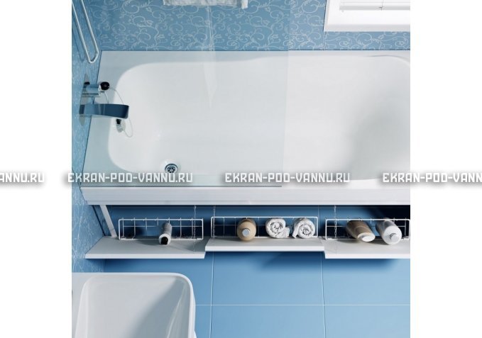 Откидной экран из МДФ Soft Alavann 170 см – купить по цене 9200 руб. в интернет-магазине в городе Томск картинка 4