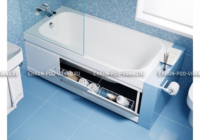 Откидной экран из МДФ Soft Alavann 170 см – купить по цене 9200 руб. в интернет-магазине в городе Томск картинка 1