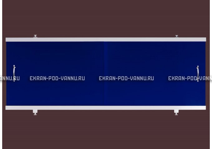 Экран EUROPLEX Универсал синий под трубы – купить по цене 6250 руб. в интернет-магазине в городе Томск картинка 1