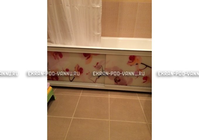 Раздвижной ФОТО экран - Orchid – купить по цене 8500 руб. в интернет-магазине в городе Томск картинка 3