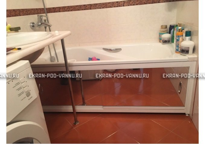 Раздвижной экран EUROPLEX Роликс Зеркальный – купить по цене 9700 руб. в интернет-магазине в городе Томск картинка 10