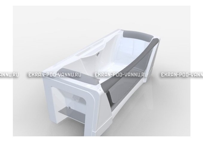Прозрачная ванна 1MarKa Dolce Vita 180x80 – купить по цене 43200 руб. в интернет-магазине в городе Томск картинка 3