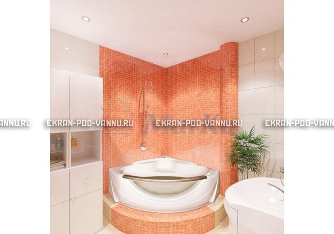 Акриловая ванна 1MarKa Grand Luxe 155х155 – купить по цене 39827 руб. в интернет-магазине в городе Томск картинка 4