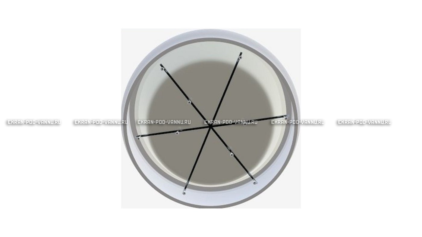 Акриловая ванна 1MarKa Omega 180x180  – купить по цене 42450 руб. в интернет-магазине в городе Томск картинка 12