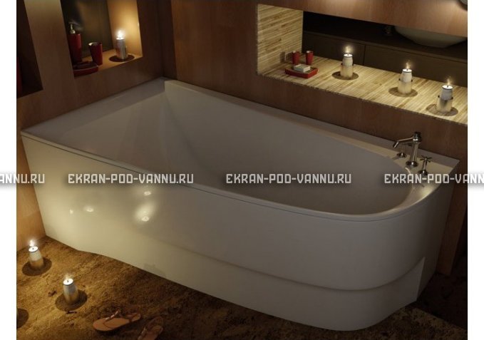 Акриловая ванна Vayer Boomerang 180x100 – купить по цене 53030 руб. в интернет-магазине в городе Томск картинка 3