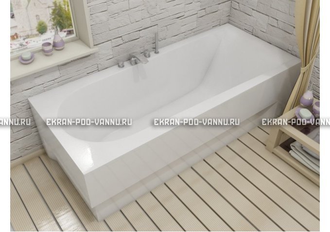 Акриловая ванна Vayer Boomerang 1800x800 – купить по цене 45420 руб. в интернет-магазине в городе Томск картинка 1