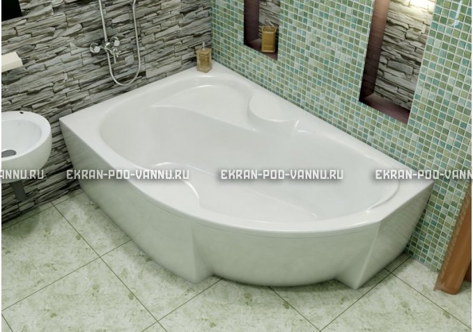 Акриловая ванна Vayer Azalia 170x105 – купить по цене 28800 руб. в интернет-магазине в городе Томск картинка 1