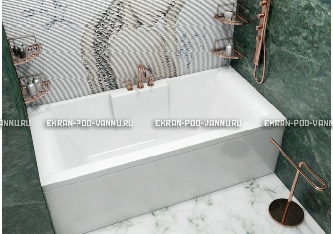 Акриловая ванна Vayer Casoli 180x80 – купить по цене 23580 руб. в интернет-магазине в городе Томск картинка 1