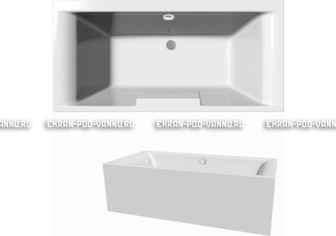 Акриловая ванна Vayer Casoli 180x80 – купить по цене 23580 руб. в интернет-магазине в городе Томск картинка 4