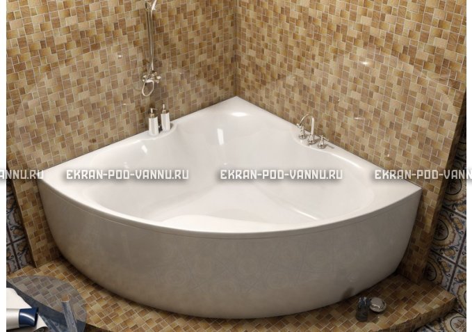 Акриловая ванна Vayer Iryda 150x150 – купить по цене 39550 руб. в интернет-магазине в городе Томск картинка 1