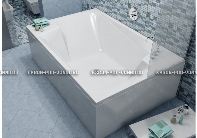 Акриловая ванна Vayer Ontario 190x125 – купить по цене 35050 руб. в интернет-магазине в городе Томск картинка 1