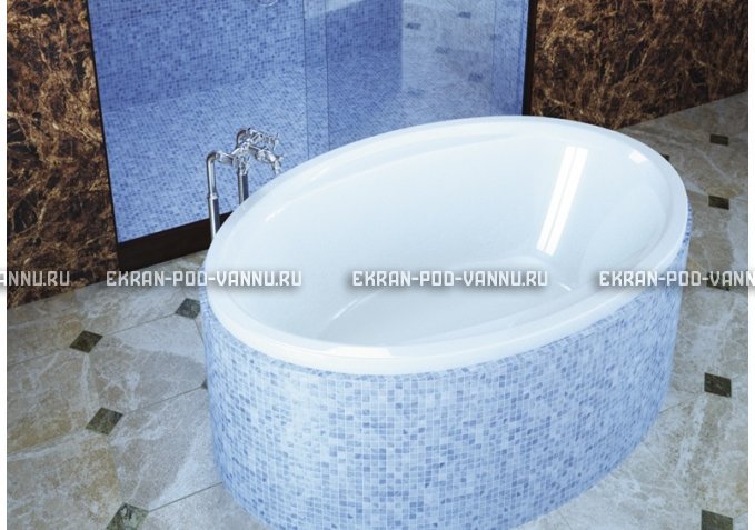 Акриловая ванна Vayer Opal 180x120 – купить по цене 33850 руб. в интернет-магазине в городе Томск картинка 1