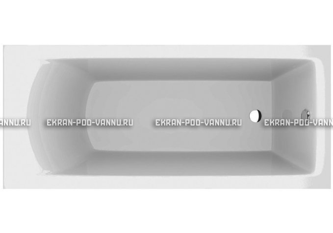 Акриловая ванна Vayer Savero 160x75 – купить по цене 25230 руб. в интернет-магазине в городе Томск картинка 1