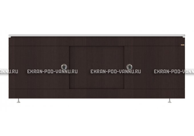 Экран под ванну купе VOD-OK 1500 венге – купить по цене 5390 руб. в интернет-магазине в городе Томск картинка 1