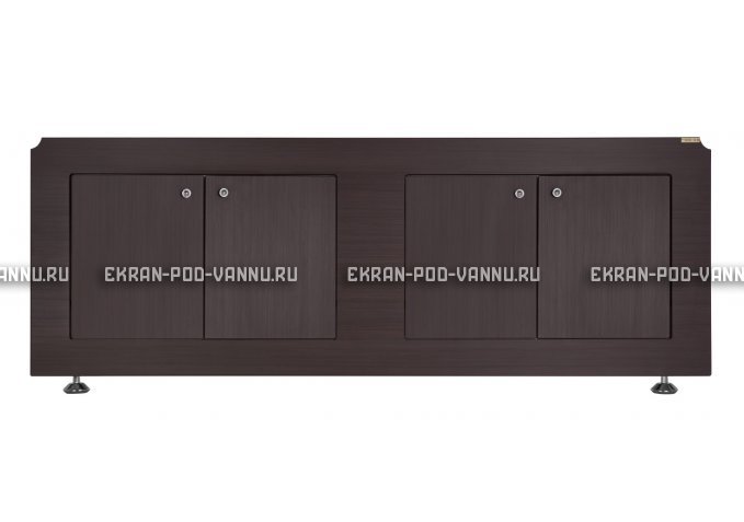 Экран VOD-OK Олимп 180 распашной - Венге – купить по цене 6160 руб. в интернет-магазине в городе Томск картинка 1