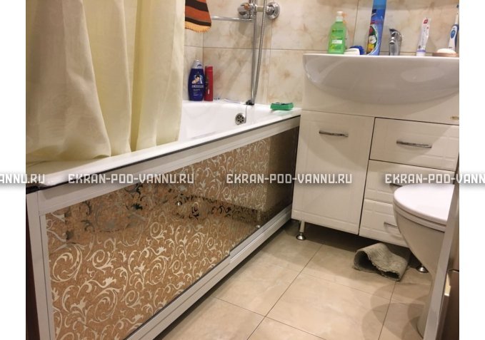 Раздвижной экран EUROPLEX Роликс Золото – купить по цене 12500 руб. в интернет-магазине в городе Томск картинка 1