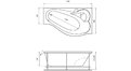 Акриловая ванна Relisan Isabella 170x90x60 – купить по цене 24130 руб. в интернет-магазине в городе Томск картинка 17