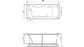 Акриловая ванна Relisan Loara 180x80 – купить по цене 23580 руб. в интернет-магазине в городе Томск картинка 8