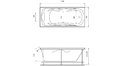 Акриловая ванна Relisan Marina 170x75 – купить по цене 15725 руб. в интернет-магазине в городе Томск картинка 17
