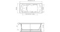 Акриловая ванна Relisan Tamiza 170x75 – купить по цене 19160 руб. в интернет-магазине в городе Томск картинка 17