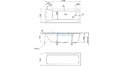 Акриловая ванна 1MarKa Modern 130x70 – купить по цене 8620 руб. в интернет-магазине в городе Томск картинка 21