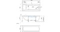 Акриловая ванна 1MarKa Modern 150x70 – купить по цене 9210 руб. в интернет-магазине в городе Томск картинка 17