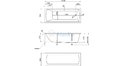 Акриловая ванна 1MarKa Modern 160x70 – купить по цене 9410 руб. в интернет-магазине в городе Томск картинка 21