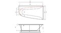 Акриловая ванна Vayer Boomerang 180x100 – купить по цене 53030 руб. в интернет-магазине в городе Томск картинка 18