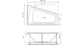 Акриловая ванна Vayer Trinitiy 170x130 – купить по цене 32590 руб. в интернет-магазине в городе Томск картинка 17